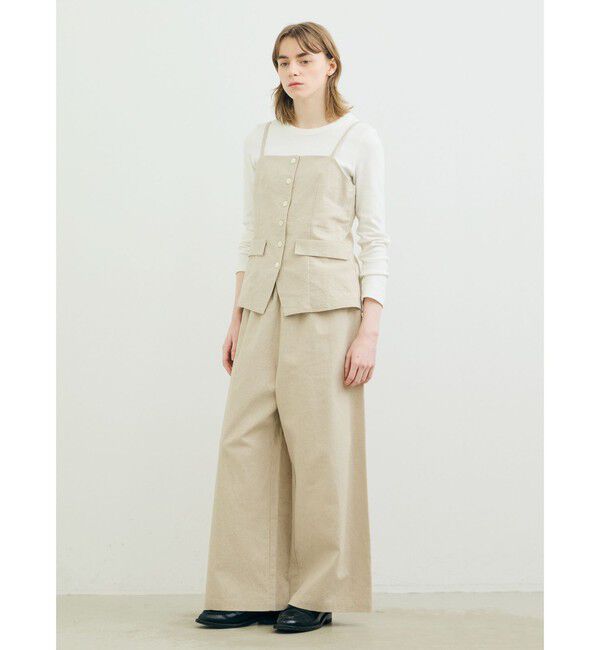 MARMARMAR「MARMARMAR リネンブレンドワイドパンツ」|その他|