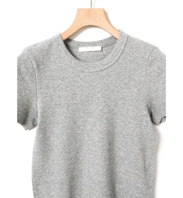 MARMARMAR「MARMARMAR ハーフスリーブリブTシャツ」|Tシャツ・カットソー|