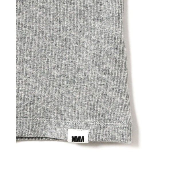 MARMARMAR「MARMARMAR ハーフスリーブリブTシャツ」|Tシャツ・カットソー|