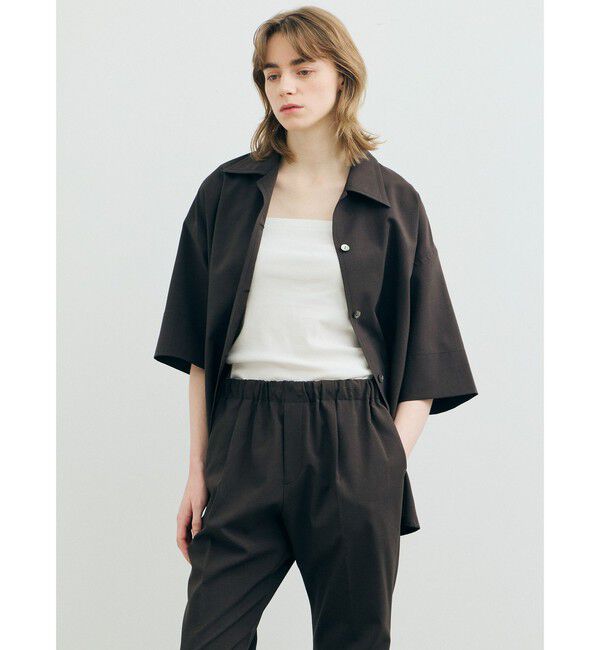 MARMARMAR「MARMARMAR オープンカラーシャツ」|シャツ・ブラウス|