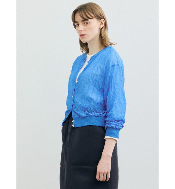 MARMARMAR「MARMARMAR ワッシャープロセスカーディガン」|カーディガン|