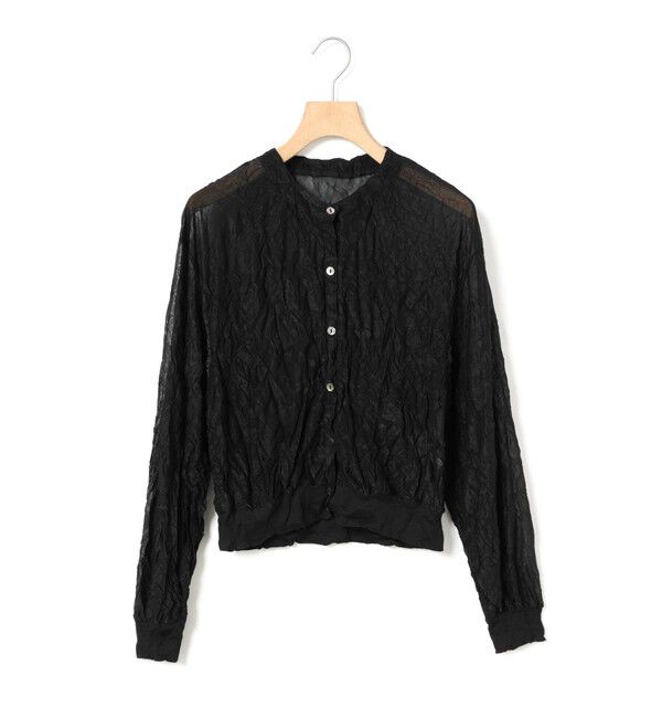 MARMARMAR「MARMARMAR ワッシャープロセスカーディガン」|カーディガン|ブラック