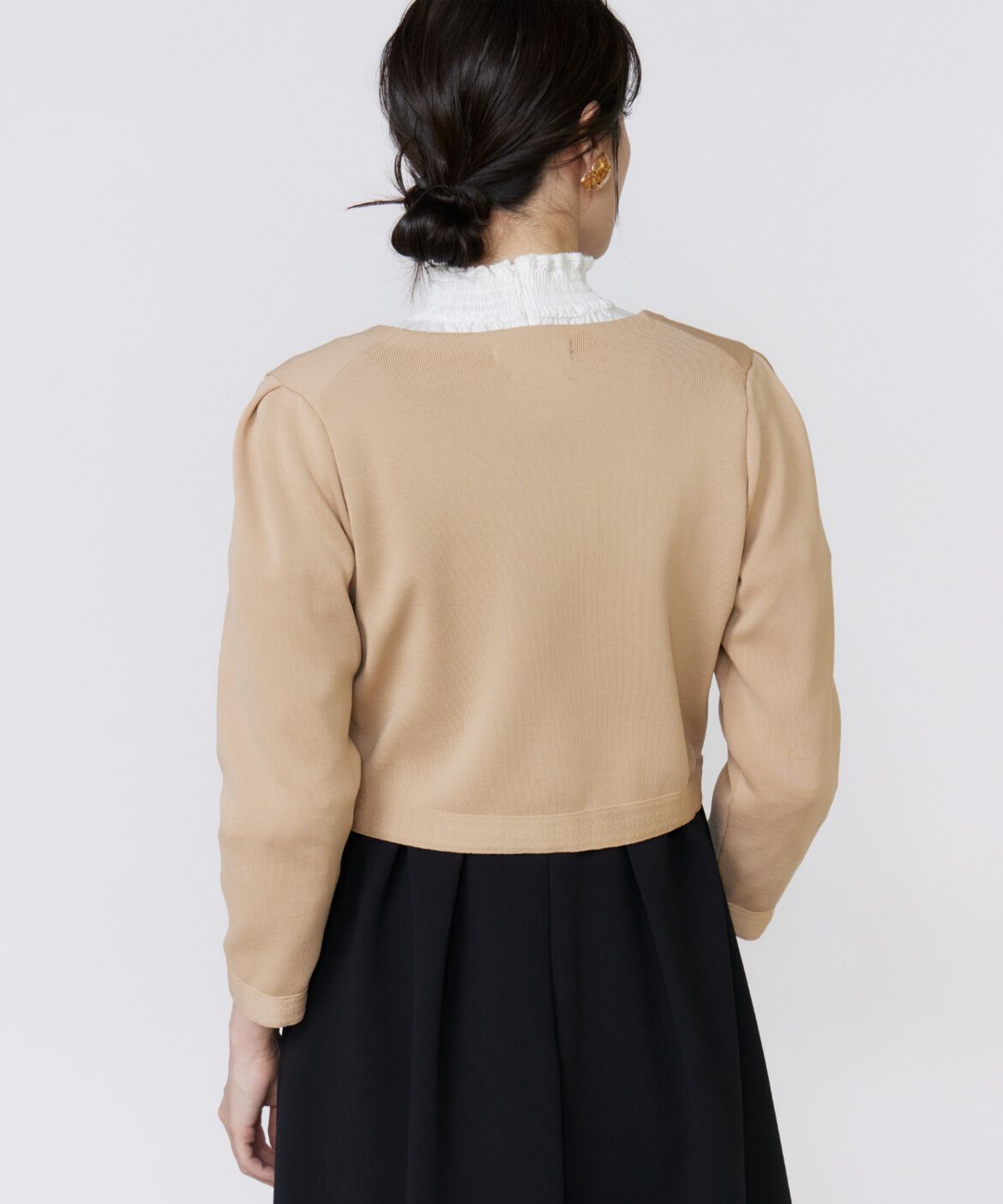 Maglie le cassetto「《M Maglie le cassetto》くるみ釦ニットカーディガン」|カーディガン|