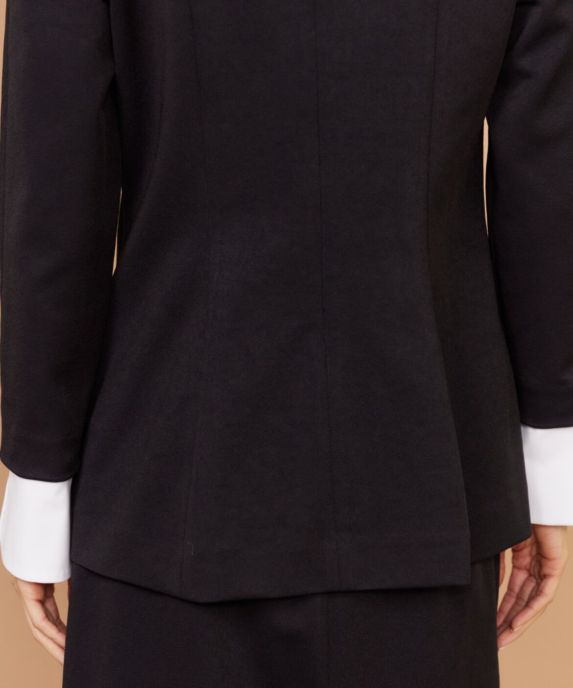 INED「《大きいサイズ》ペプラムトップス」|シャツ・ブラウス|