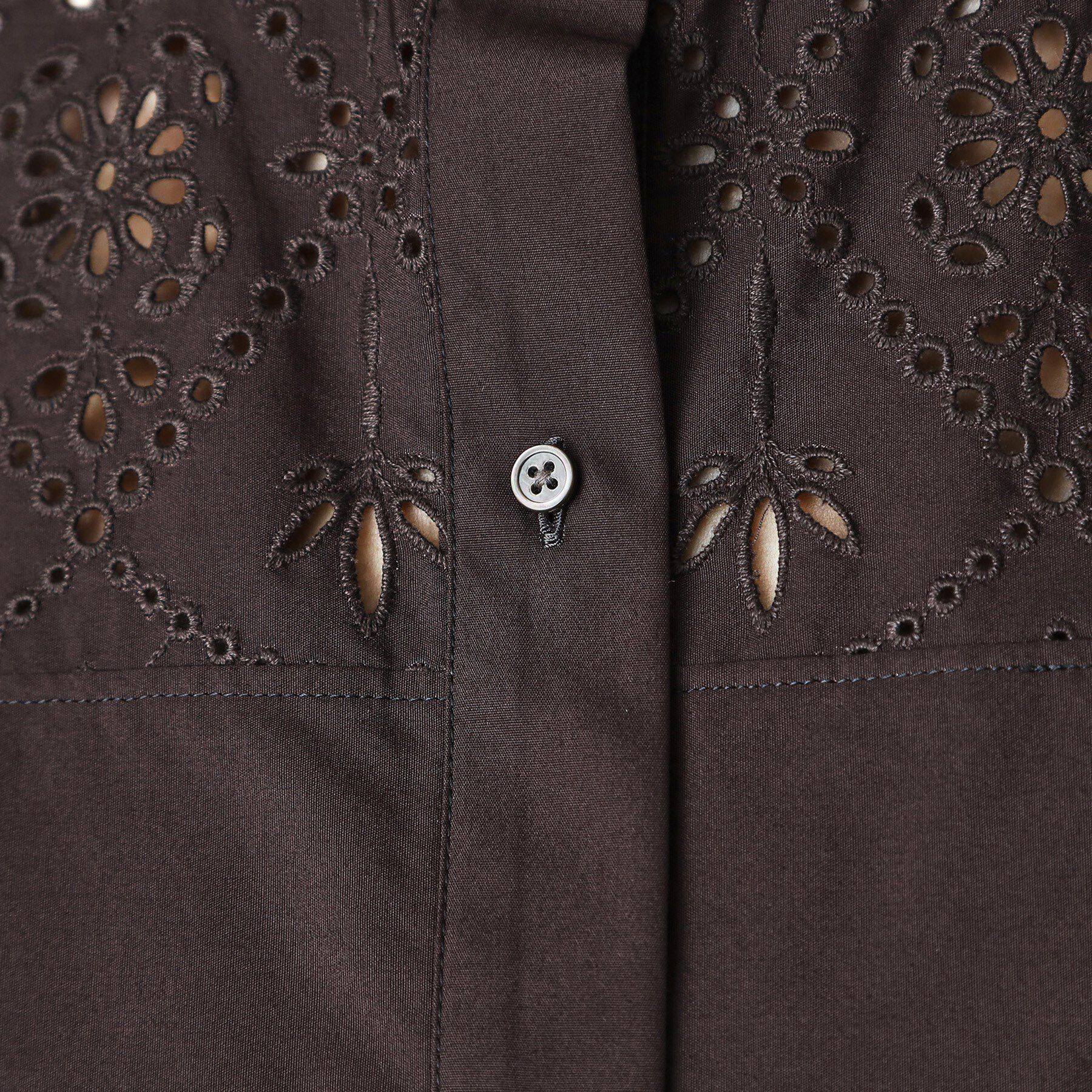 DRESSTERIOR「TICCA（ティッカ）レースフレンチシャツ」|シャツ・ブラウス|