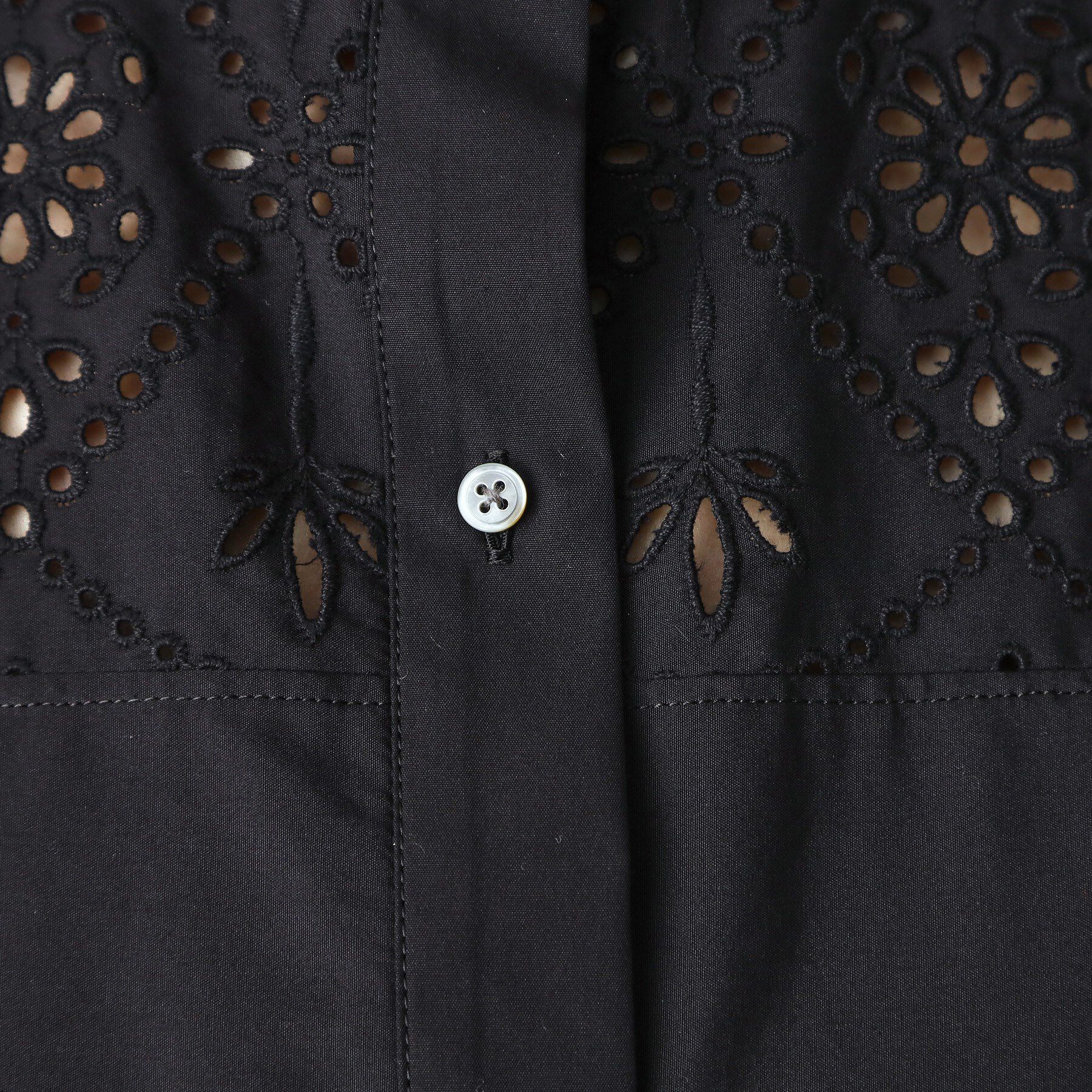 DRESSTERIOR「TICCA（ティッカ）レースフレンチシャツ」|シャツ・ブラウス|