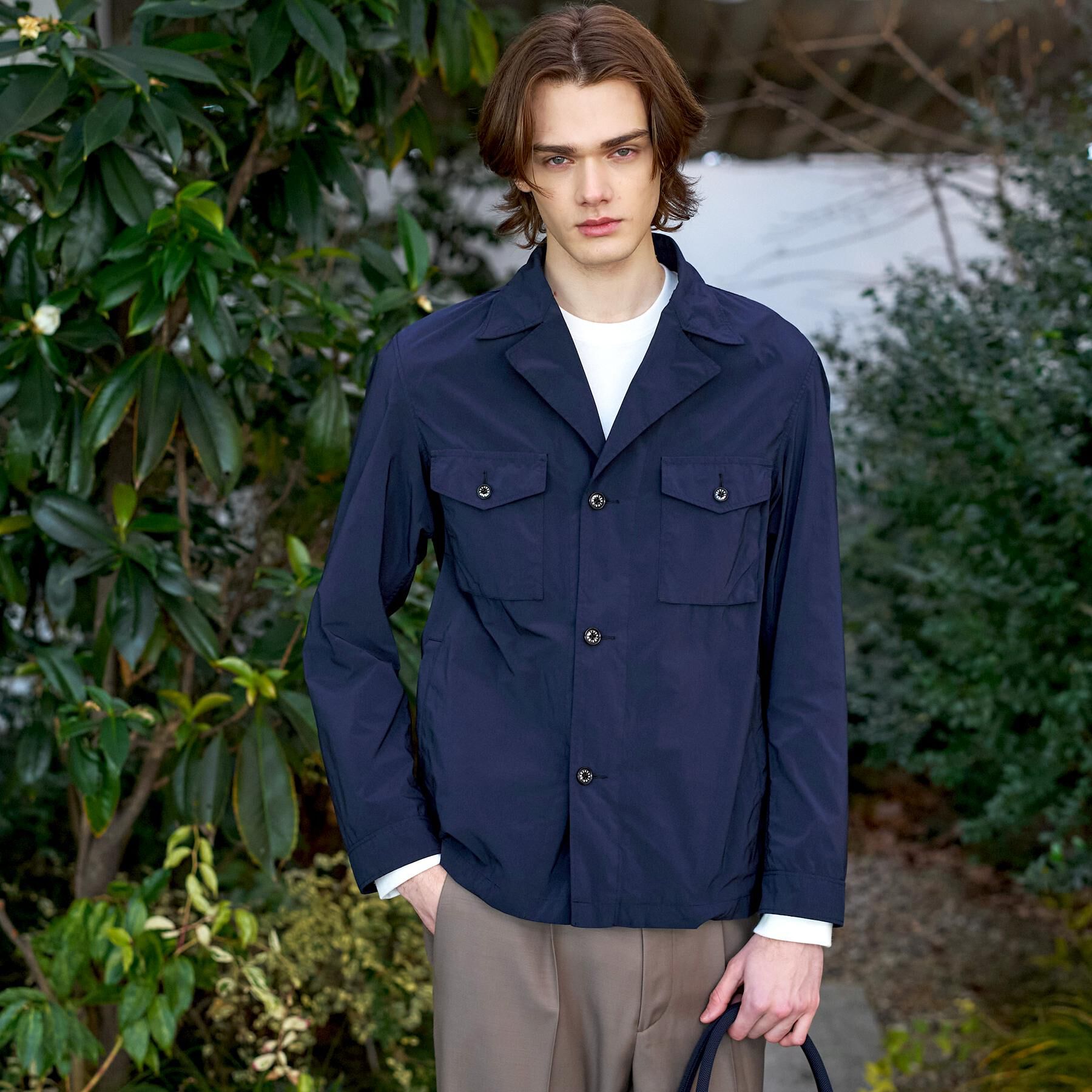 DRESSTERIOR「ガーメントダイ M65フィールドジャケット」|ブルゾン・スタジャン|