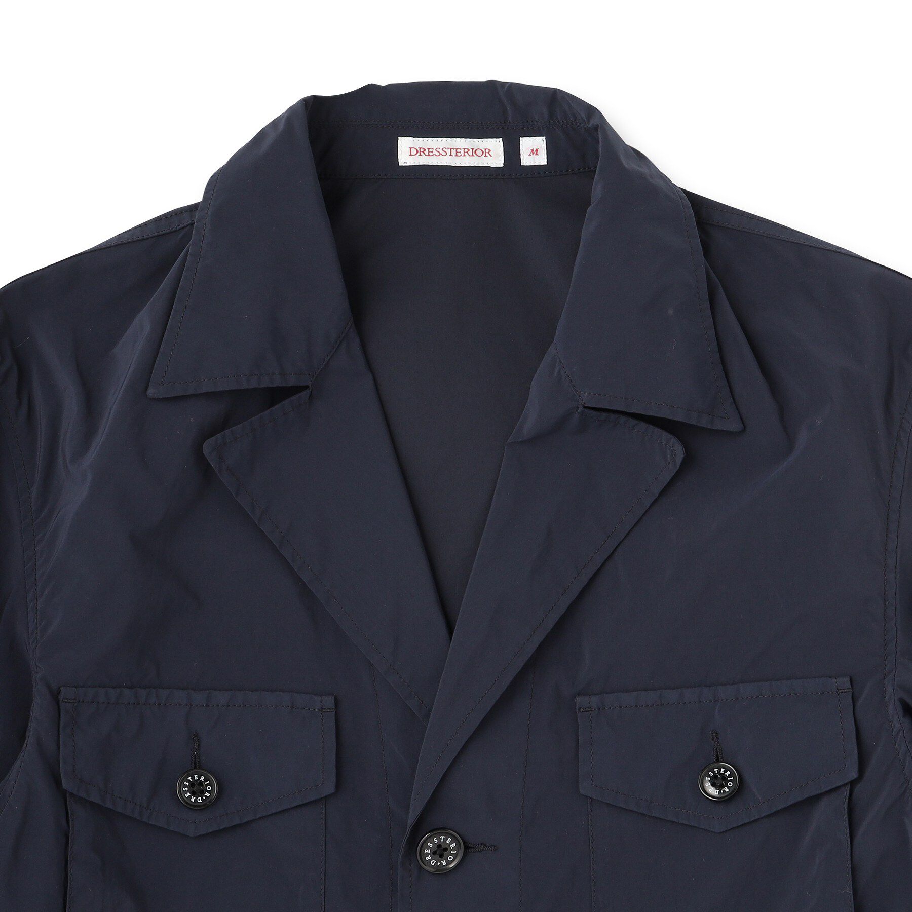 DRESSTERIOR「ガーメントダイ M65フィールドジャケット」|ブルゾン・スタジャン|