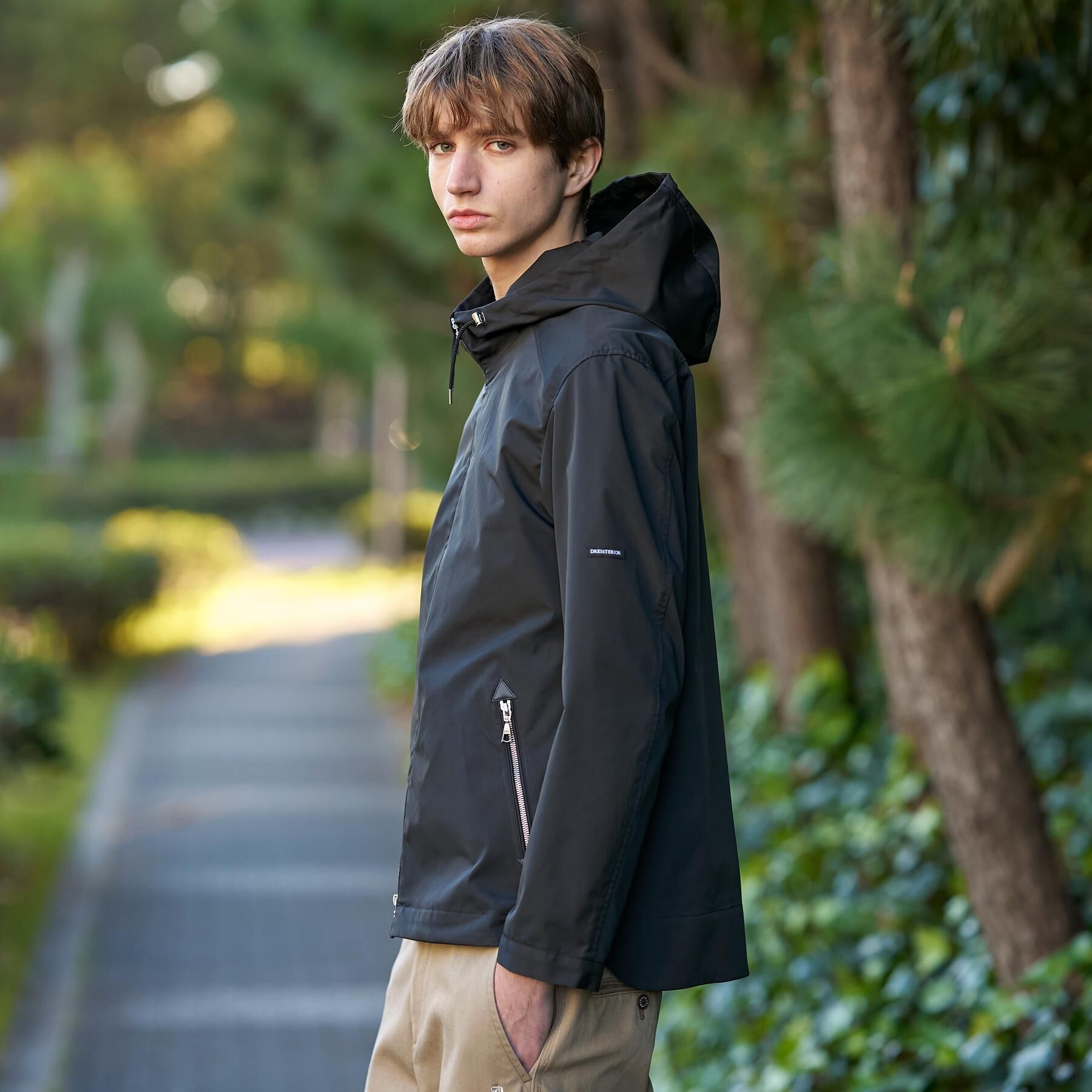 DRESSTERIOR「【撥水/透湿素材】LIMONTA ハイスペックパーカー」|ブルゾン・スタジャン|