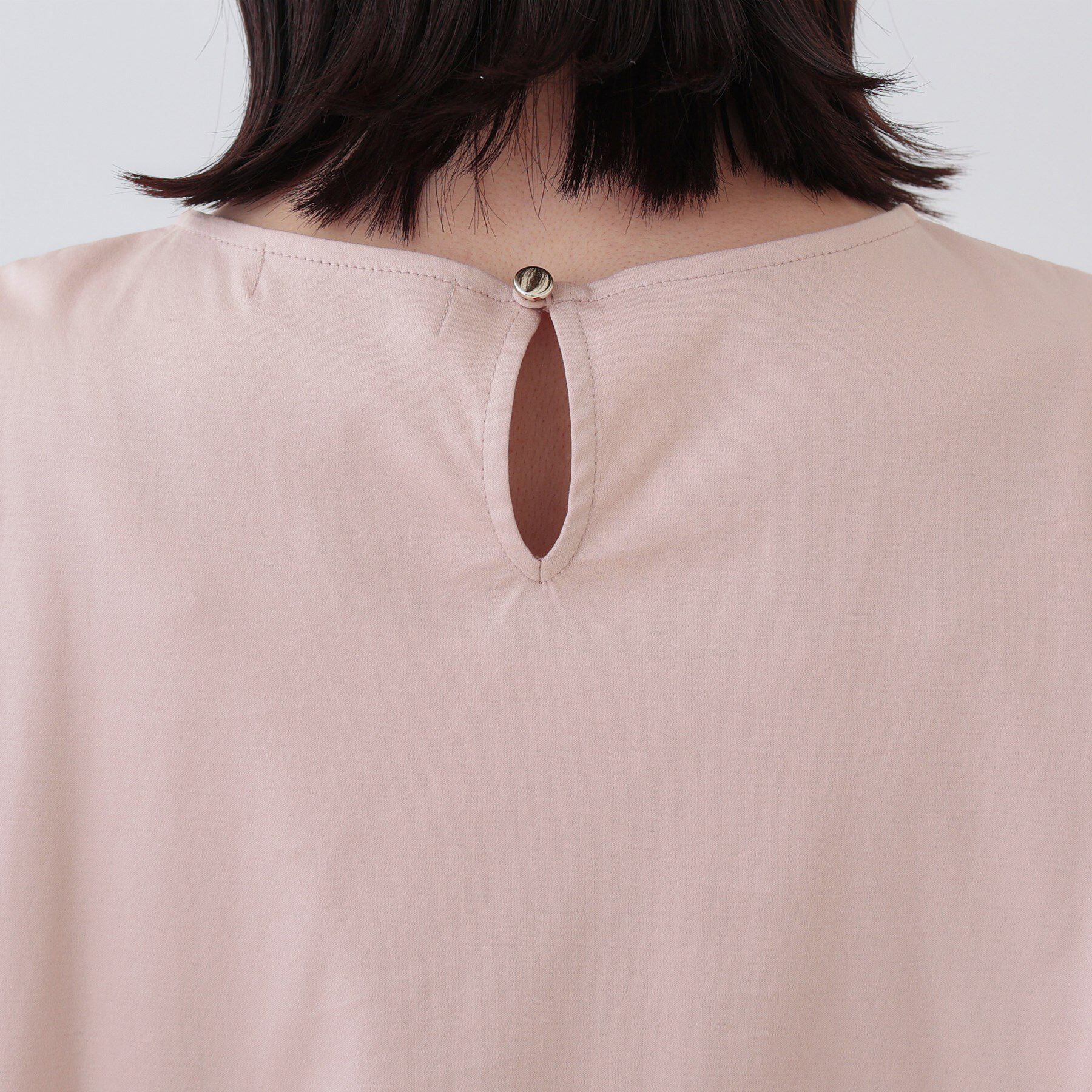 INDIVI「チュールスリーブカットソー」|Tシャツ・カットソー|