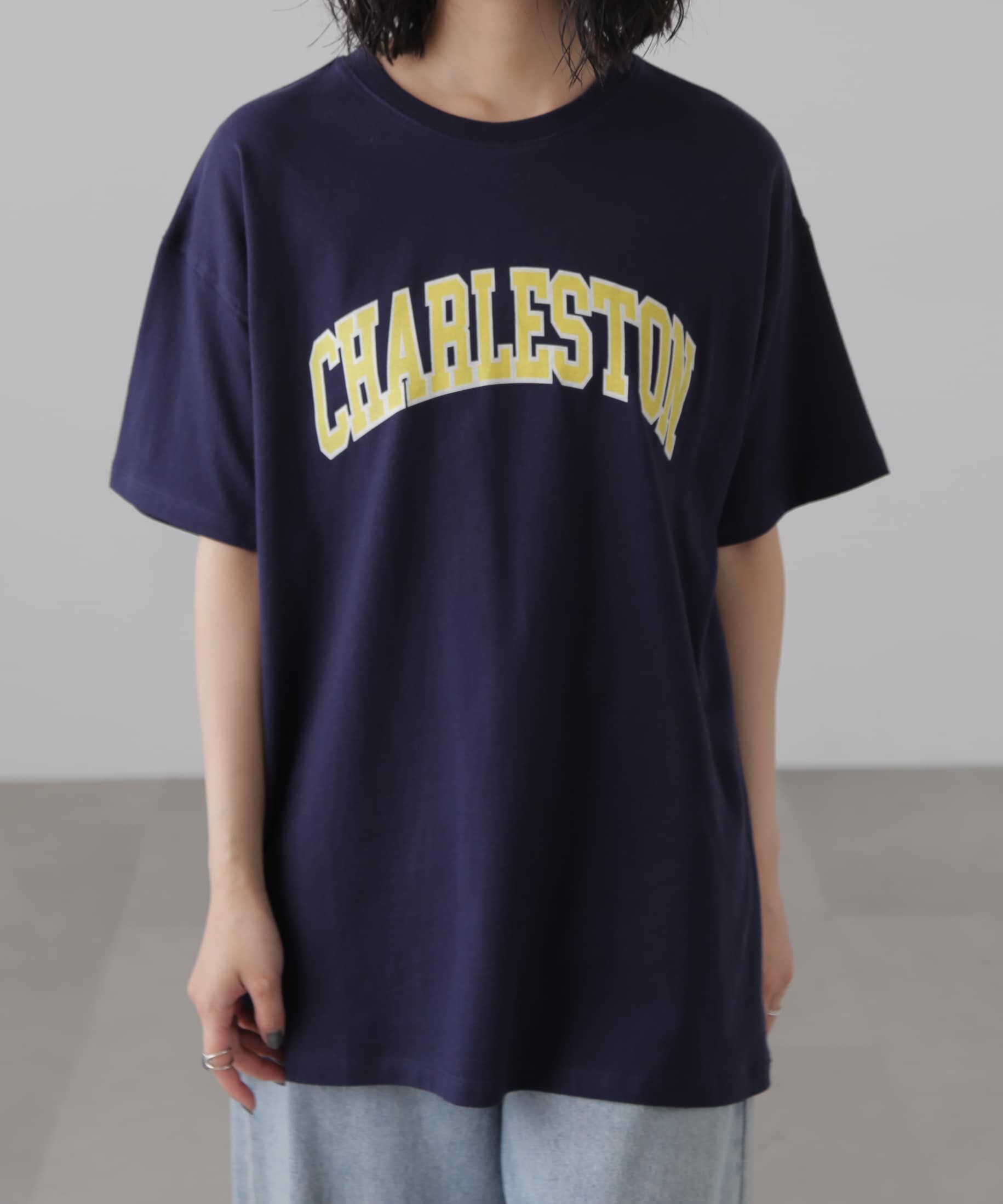  「カレッジロゴビッグTシャツ」|Tシャツ・カットソー|