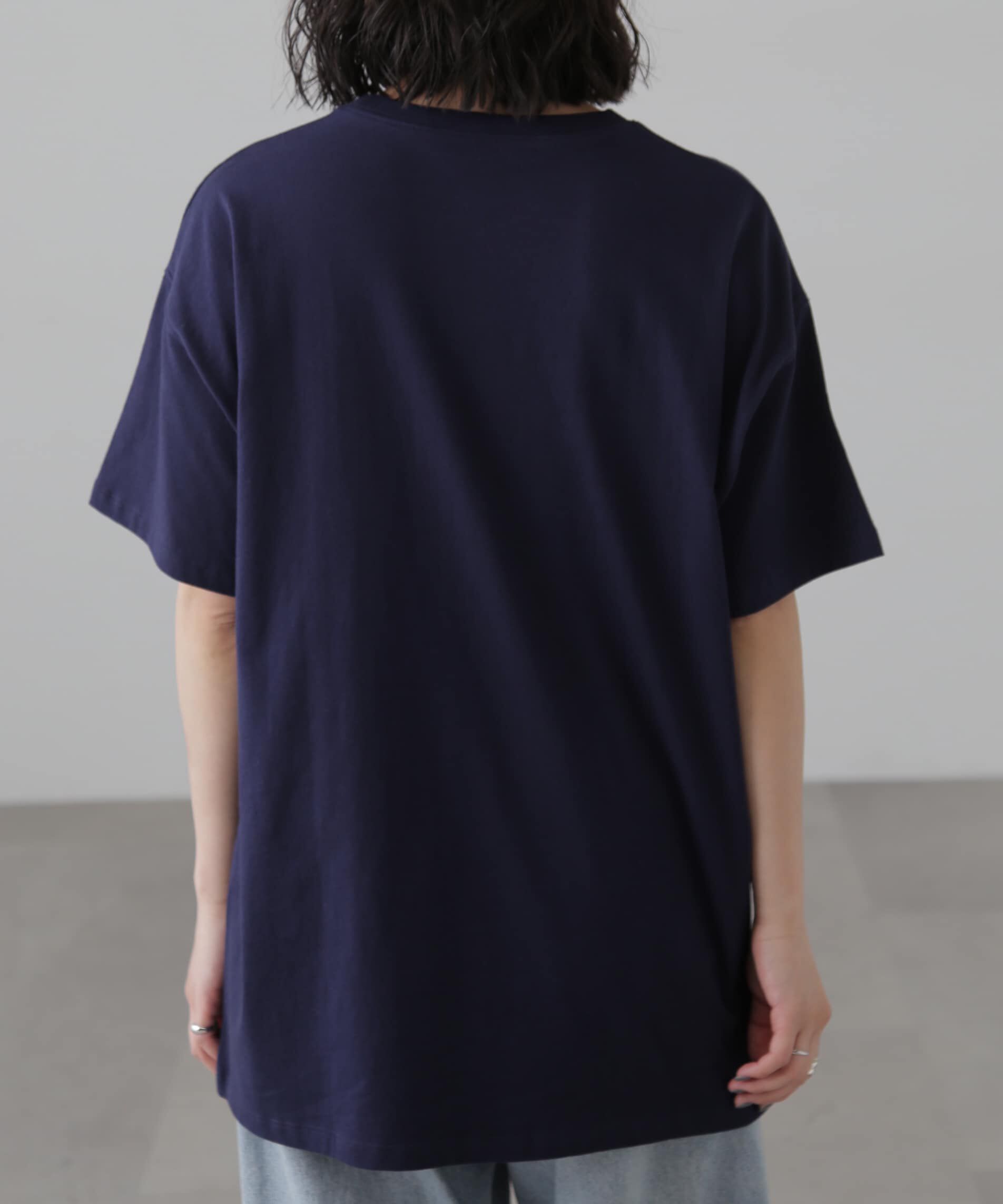  「カレッジロゴビッグTシャツ」|Tシャツ・カットソー|