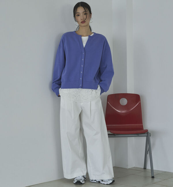 Doux archives「ダブルフェイスカットスナップカーディガン」|Tシャツ・カットソー|