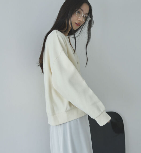 Doux archives「ダブルフェイスカットスナップカーディガン」|Tシャツ・カットソー|