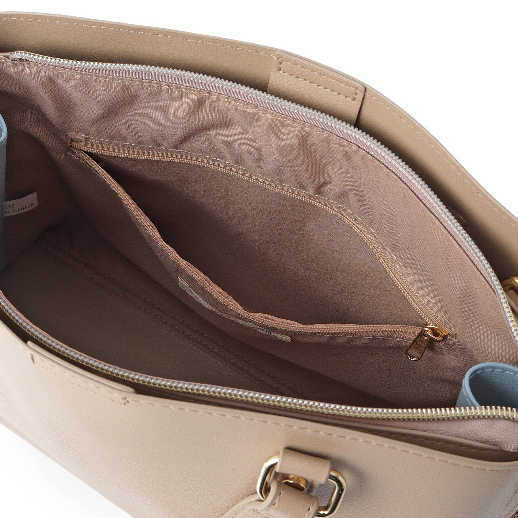 SHOO･LA･RUE「【2WAY】さりげないサイド配色がポイント きれいめトートバッグ」|トートバッグ|