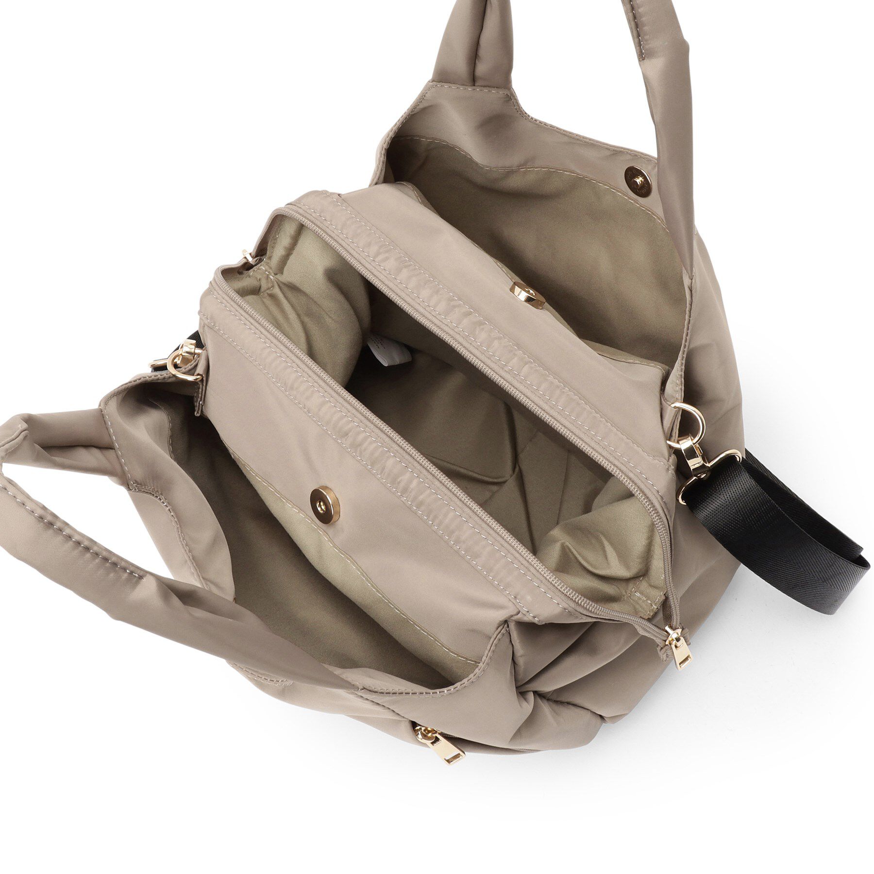 ITS&rsquo;DEMO「【7ポケット】口金2WAYトート」|トートバッグ|