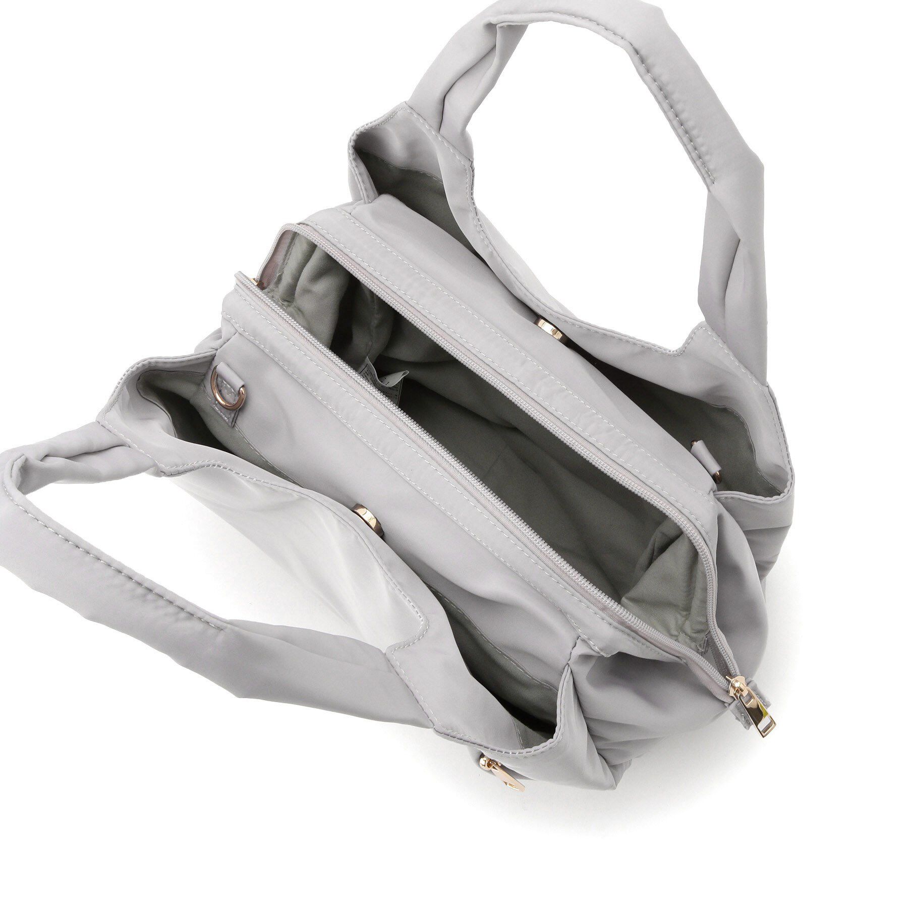 ITS&rsquo;DEMO「【7ポケット】口金2WAYトート」|トートバッグ|