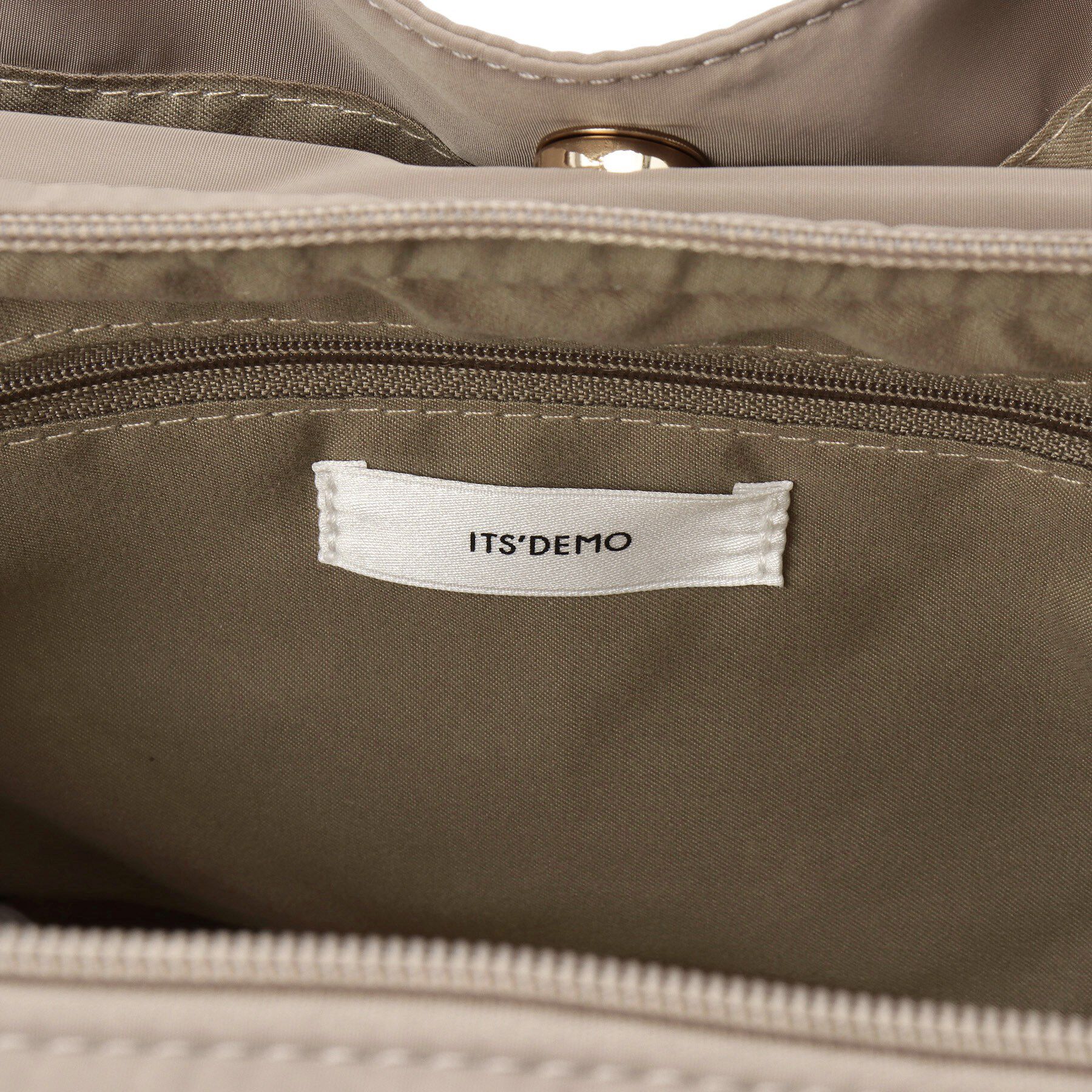 ITS&rsquo;DEMO「【7ポケット】口金2WAYトート」|トートバッグ|