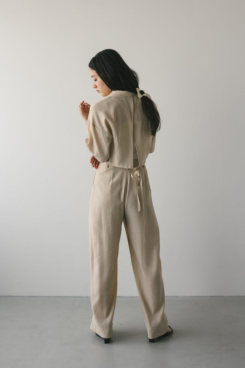 STYLEMIXER「バックオープンワッシャーシャツ」|シャツ・ブラウス|