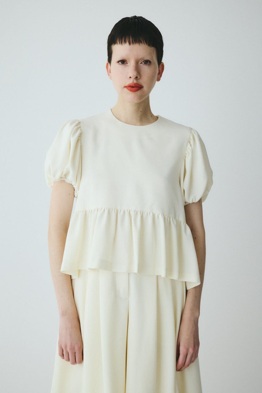 HeRIN.CYE「Volume sleeve tops」|シャツ・ブラウス|O/WHT1