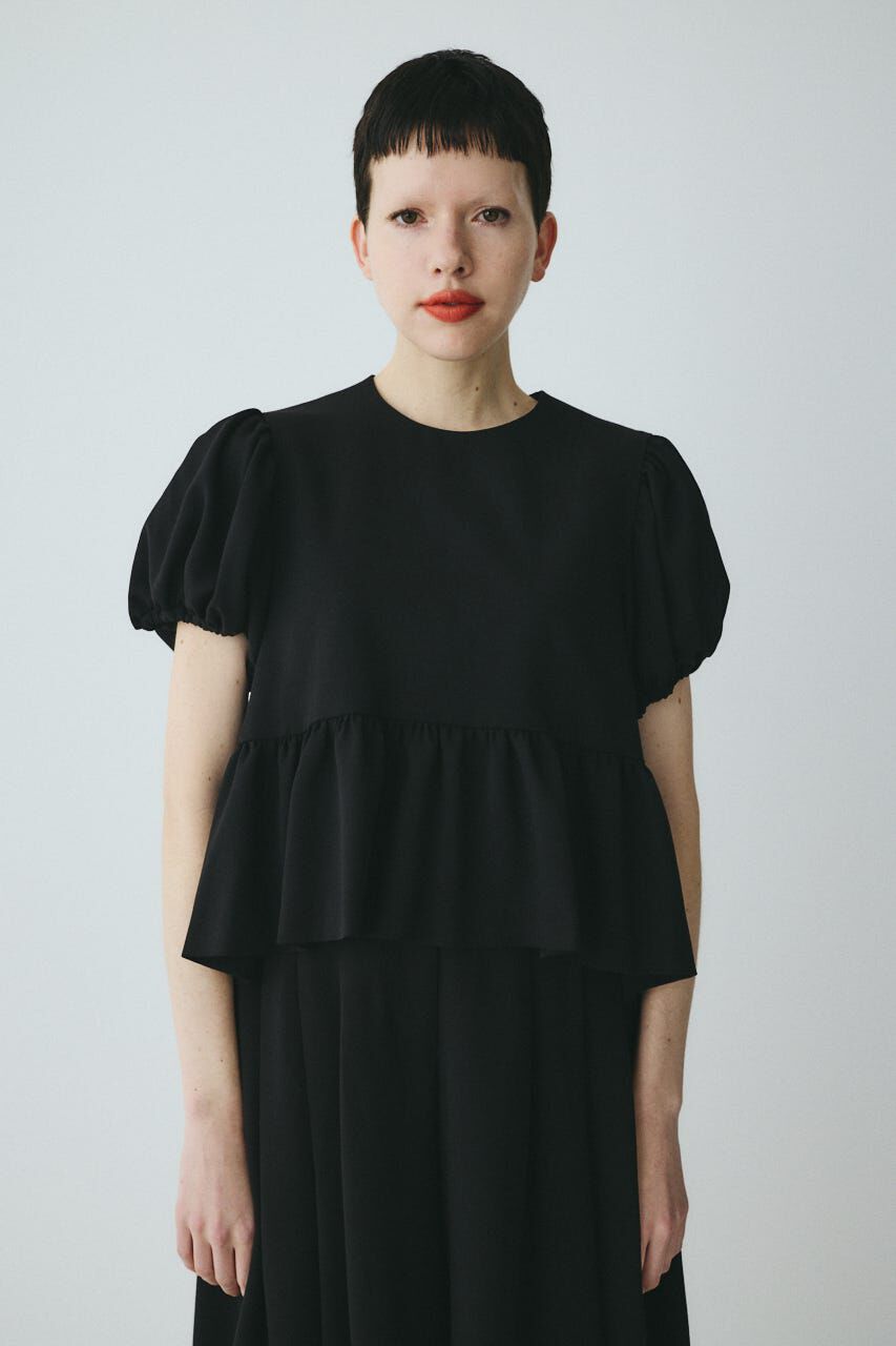 HeRIN.CYE「Volume sleeve tops」|シャツ・ブラウス|BLK