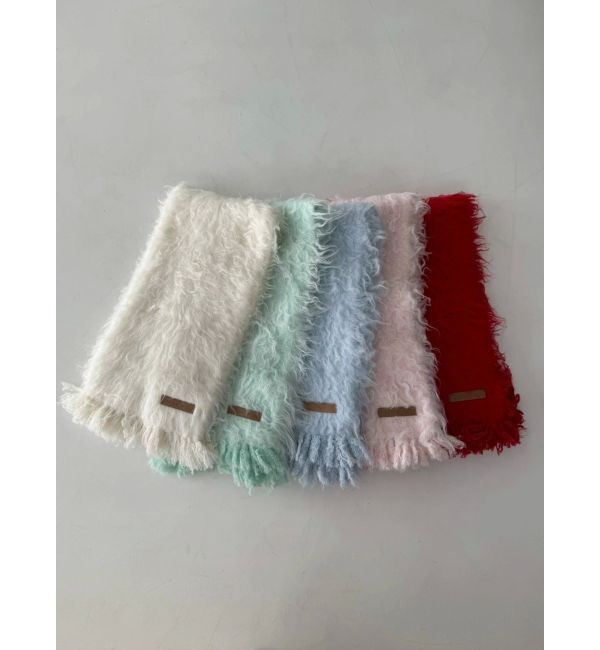 dazzlin「リップルカールマフラー」|マフラー|