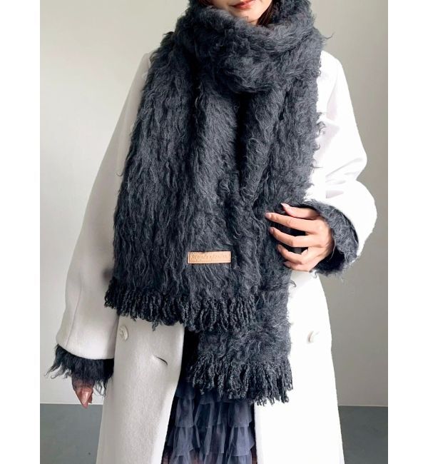 dazzlin「リップルカールマフラー」|マフラー|