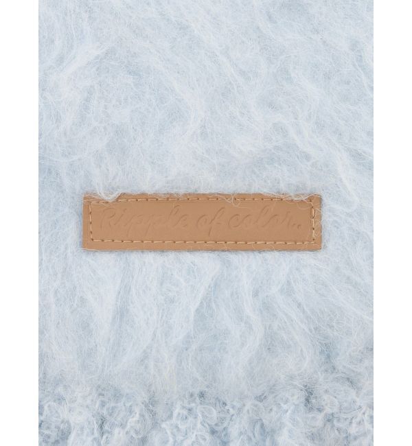 dazzlin「リップルカールマフラー」|マフラー|