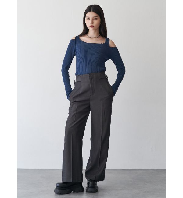 MURUA「サイドベルトパンツ【セットアップ着用可】」|その他|