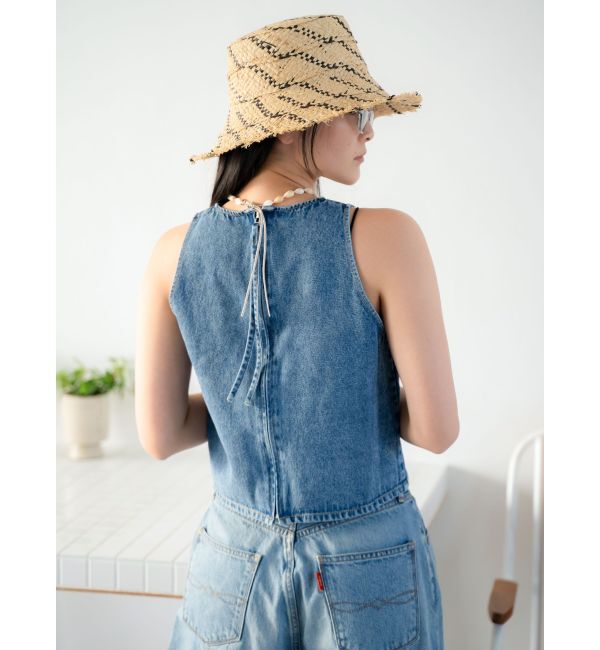 Ungrid「アメスリデニムトップス」|シャツ・ブラウス|