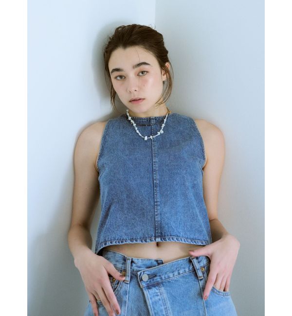 Ungrid「アメスリデニムトップス」|シャツ・ブラウス|