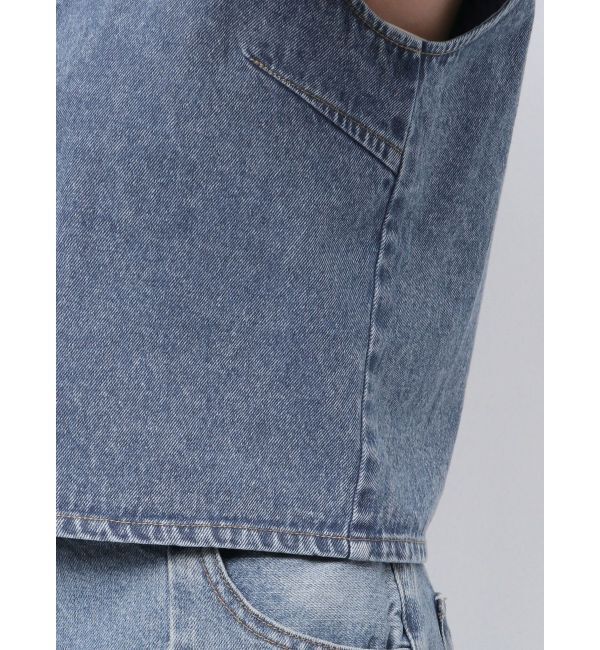 Ungrid「アメスリデニムトップス」|シャツ・ブラウス|