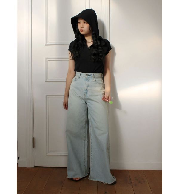 Ungrid「フードデザインテレコTee」|Tシャツ・カットソー|