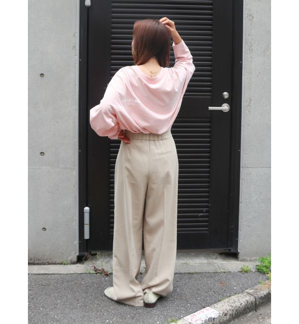 Ungrid「ロゴロングスリーブTee」|Tシャツ・カットソー|