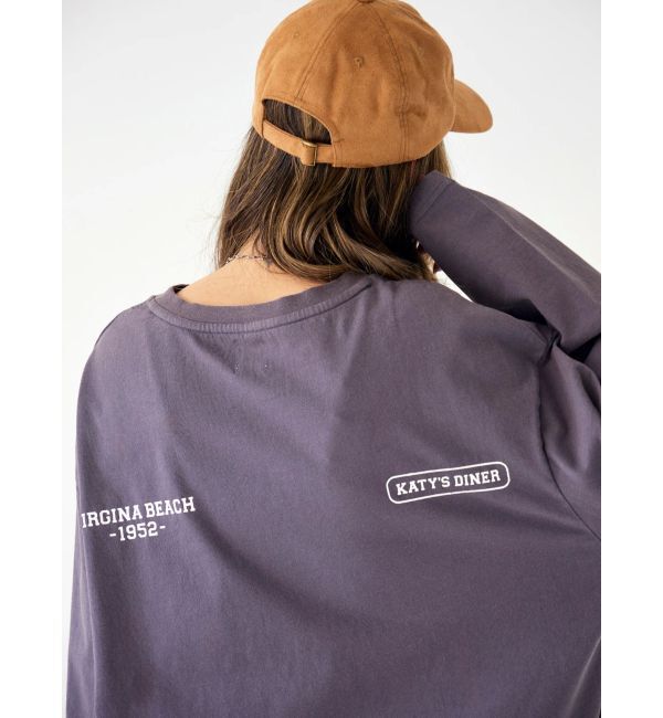 Ungrid「ロゴロングスリーブTee」|Tシャツ・カットソー|