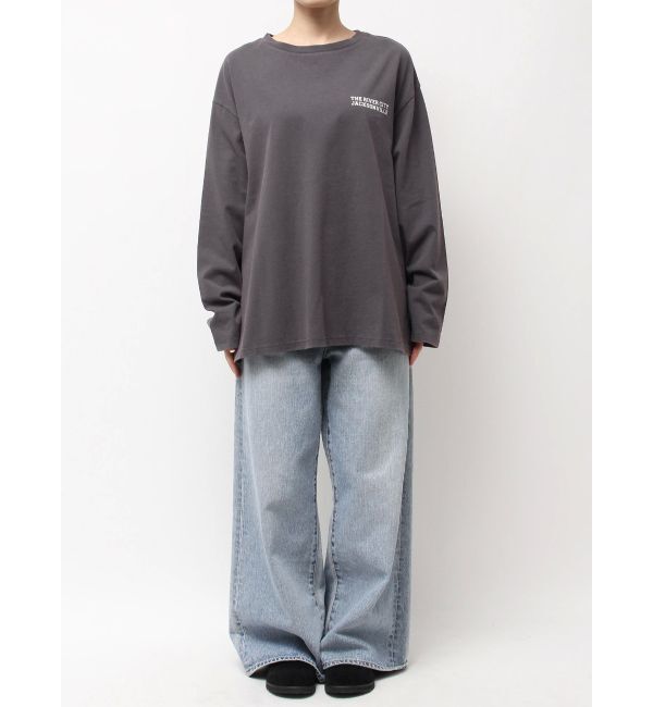 Ungrid「ロゴロングスリーブTee」|Tシャツ・カットソー|