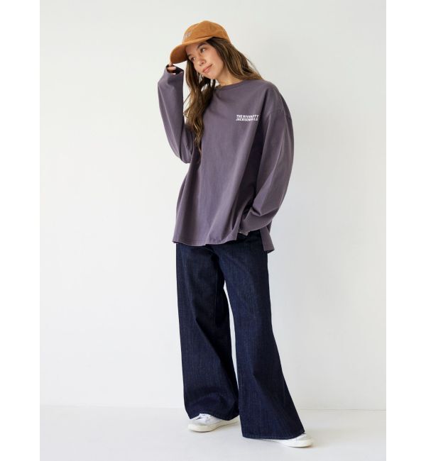 Ungrid「ロゴロングスリーブTee」|Tシャツ・カットソー|