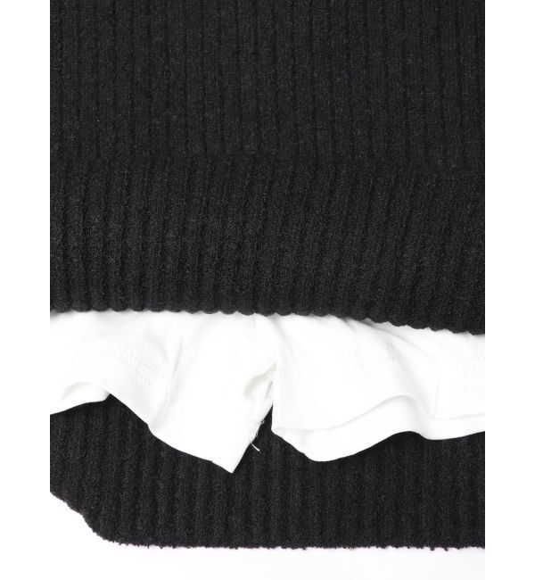 GYDA「ラインパイルスカートライクショートパンツ」|スカート|