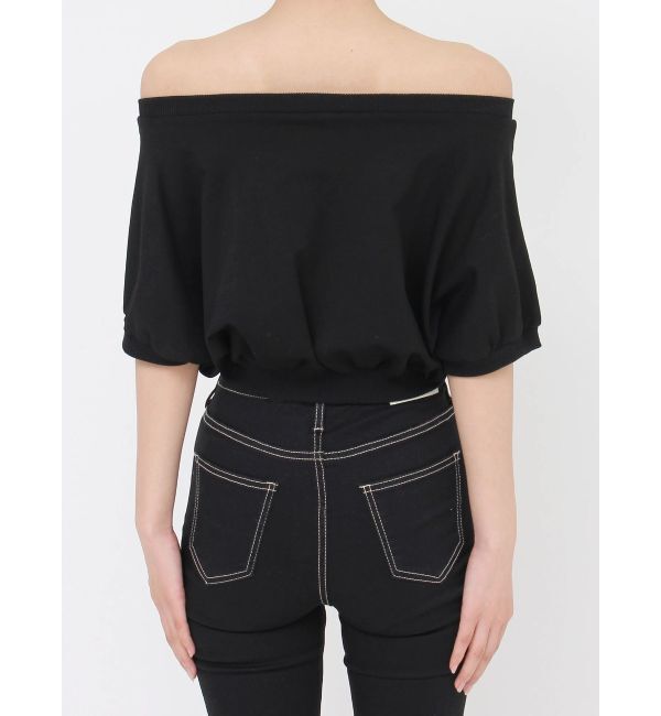 GYDA「GDエンボスオフショルトップス」|Tシャツ・カットソー|