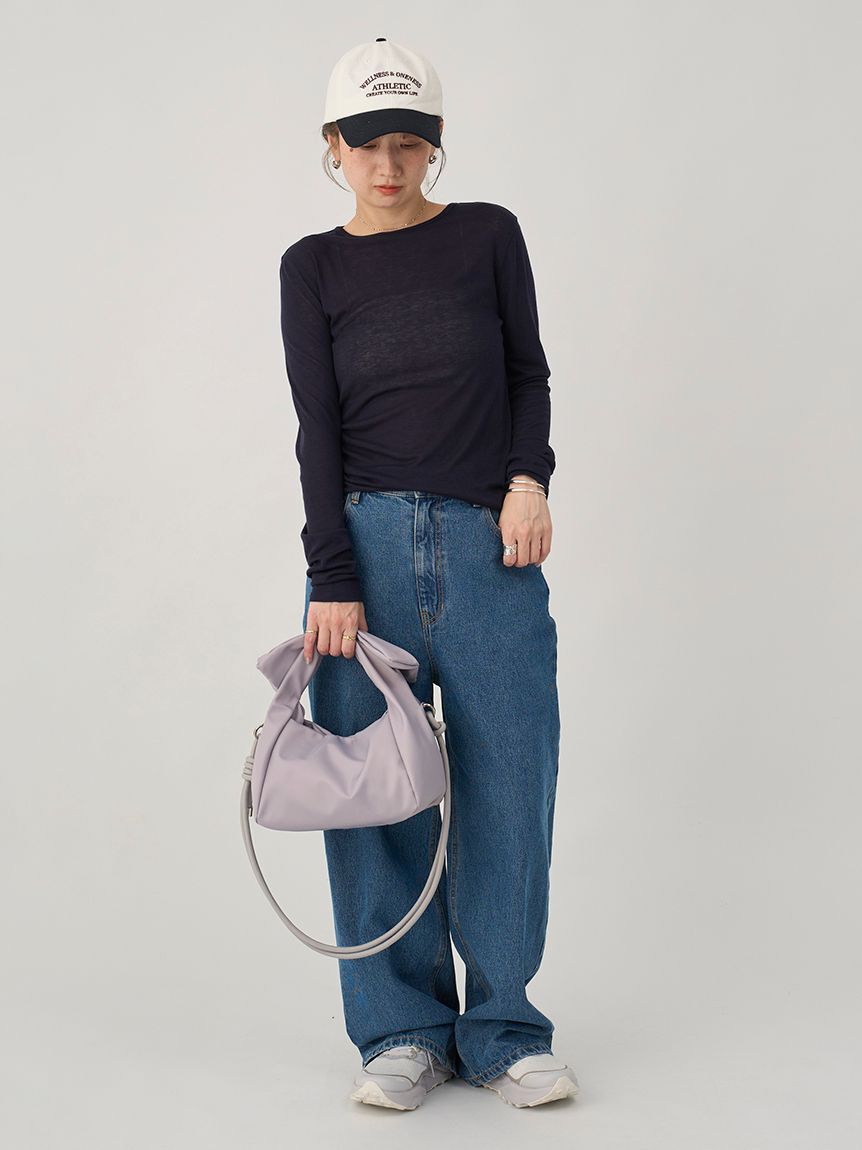 emmi atelier「セミシアーフライストップス」|Tシャツ・カットソー|