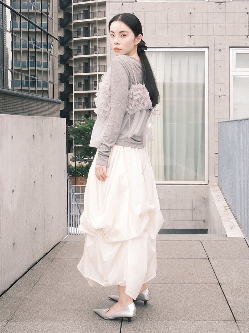 emmi atelier「セミシアーフライストップス」|Tシャツ・カットソー|