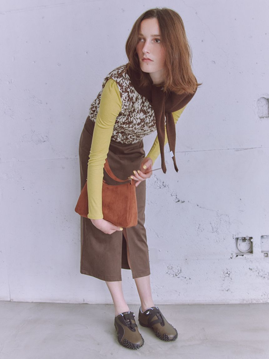 emmi atelier「セミシアーフライストップス」|Tシャツ・カットソー|YEL