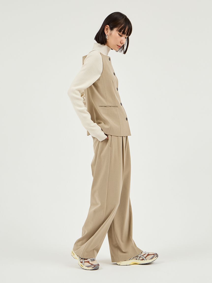 emmi atelier「【セットアップ対応】ジレトップス」|Tシャツ・カットソー|