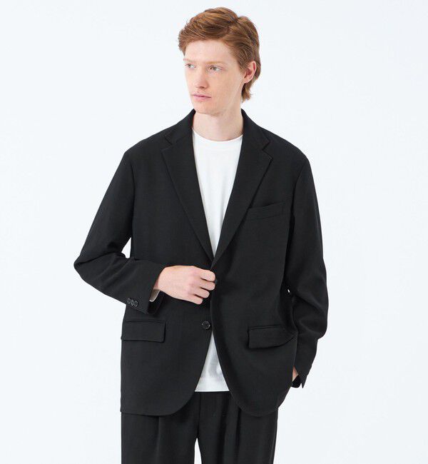 MACKINTOSH PHILOSOPHY「トロッター ジャケット#001（ナンバーワン）ダブルクロスツイル」|テーラードジャケット|ブラック