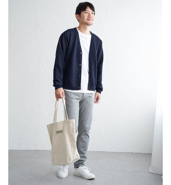 ikka「【洗濯機で洗える】GOKU楽ニットカーデインナーセット」|ニット・セーター|