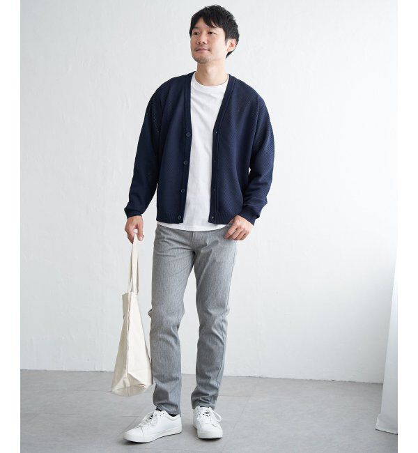 ikka「【洗濯機で洗える】GOKU楽ニットカーデインナーセット」|ニット・セーター|