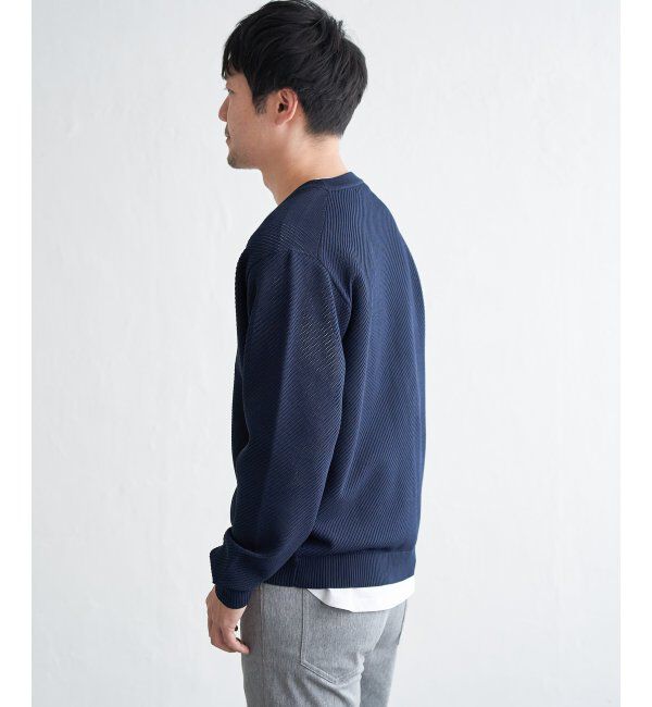 ikka「【洗濯機で洗える】GOKU楽ニットカーデインナーセット」|ニット・セーター|