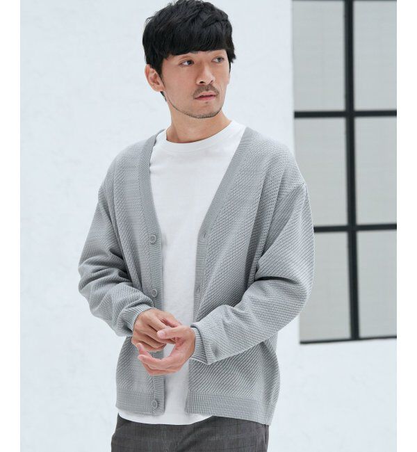 ikka「【洗濯機で洗える】GOKU楽ニットカーデインナーセット」|ニット・セーター|