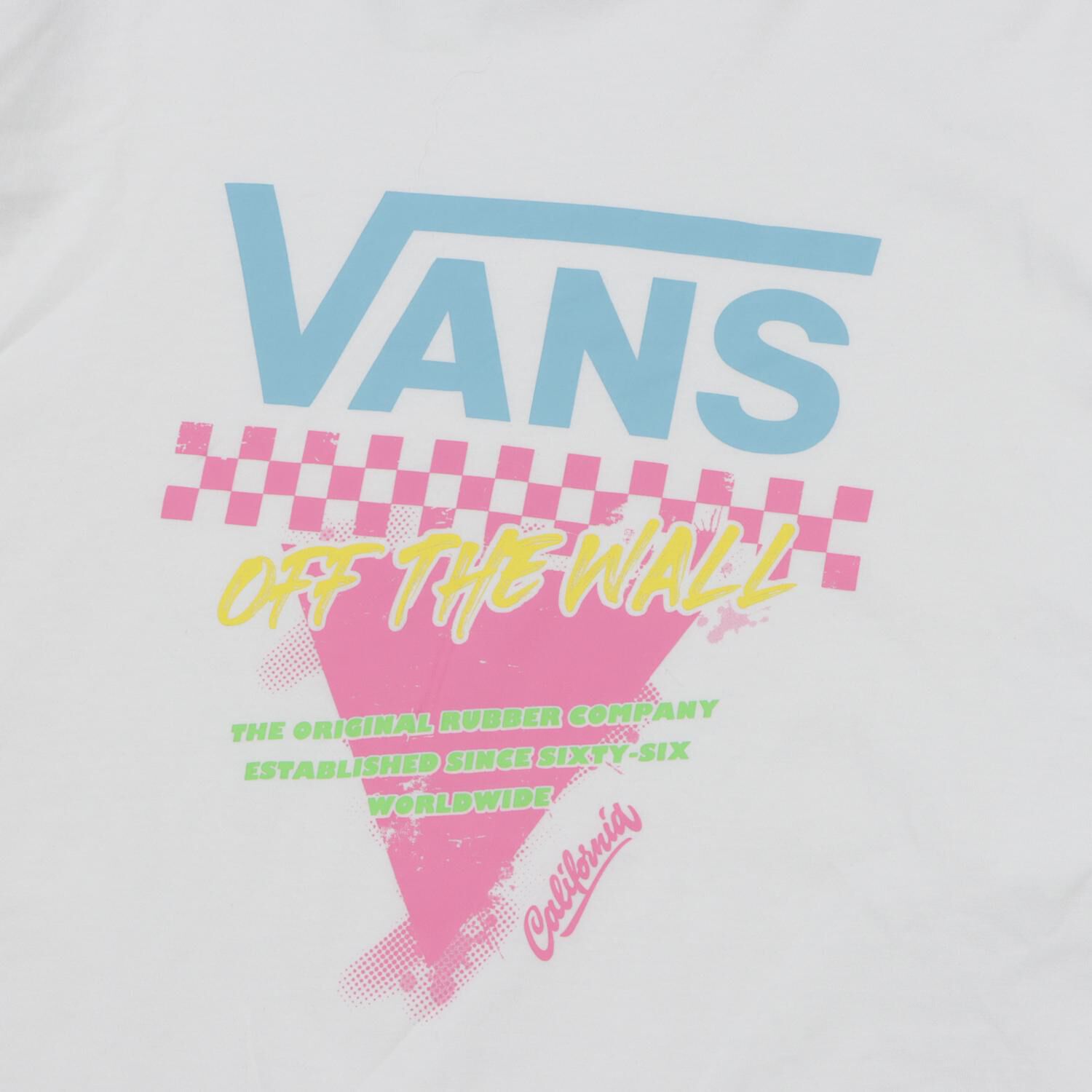 VANS「【VANSｱﾊﾟﾚﾙ(WJ)】M Neon Checker Racing L TEE」|Tシャツ・カットソー|