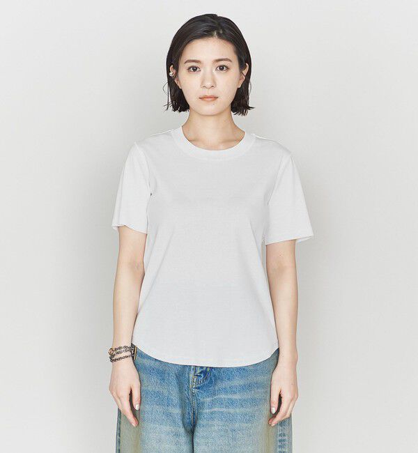 ASTRAET「＜ASTRAET＞フライス クルーネックTシャツ」|Tシャツ・カットソー|
